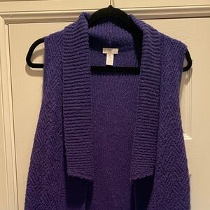 Chicos sleeveless sweater vest—Size 0
